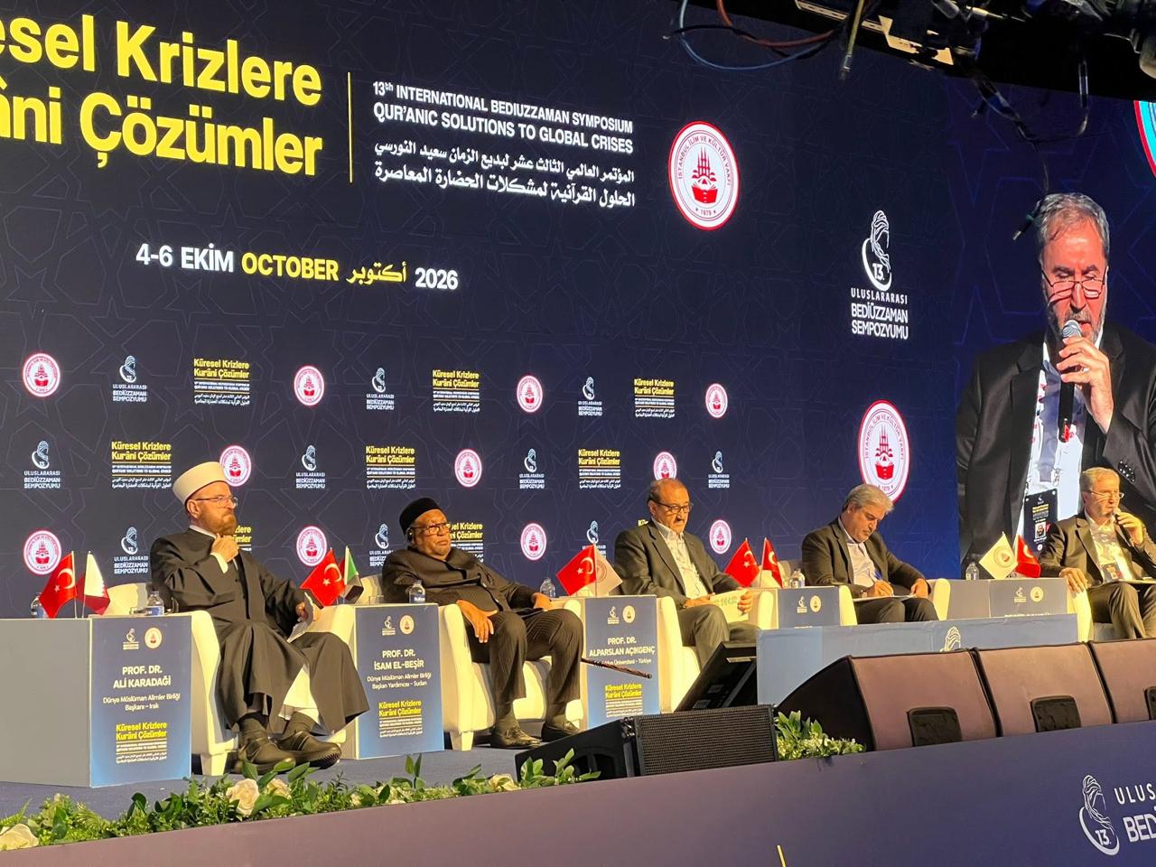 13. Uluslararası Bediüzzaman Sempozyumu Küresel Krizlere Kur'ânî Çözümler